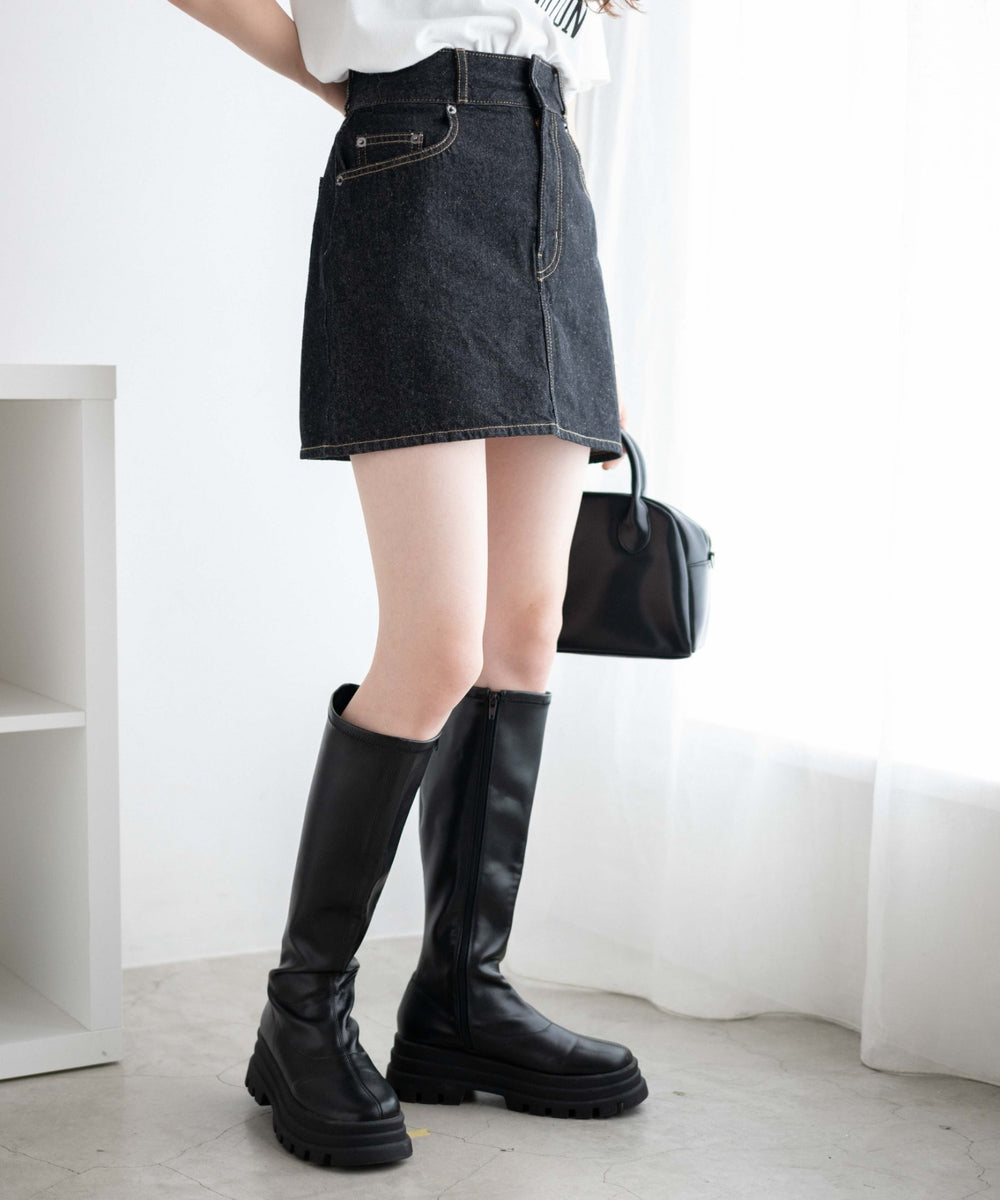 ブラック濃　モデル:163cm M着用