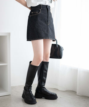 ブラック濃　モデル:163cm M着用