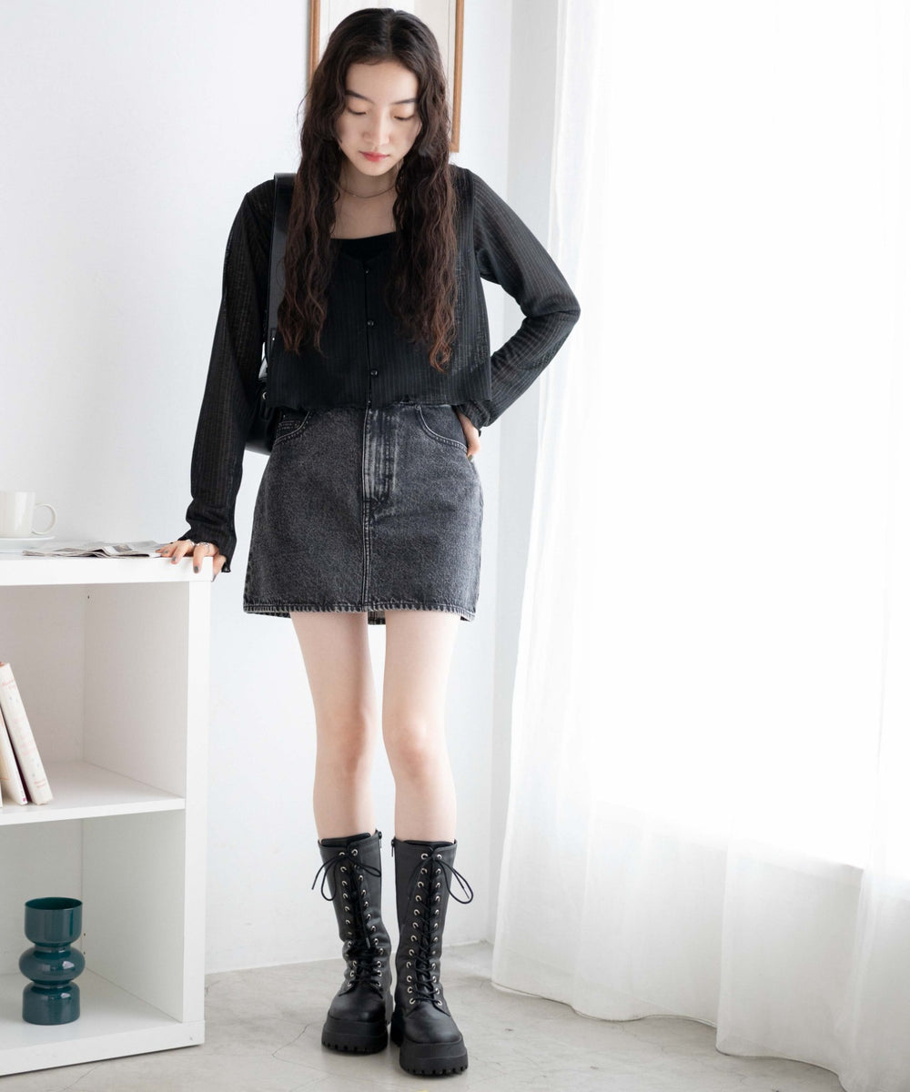 ブラックケミカル　モデル:163cm M着用