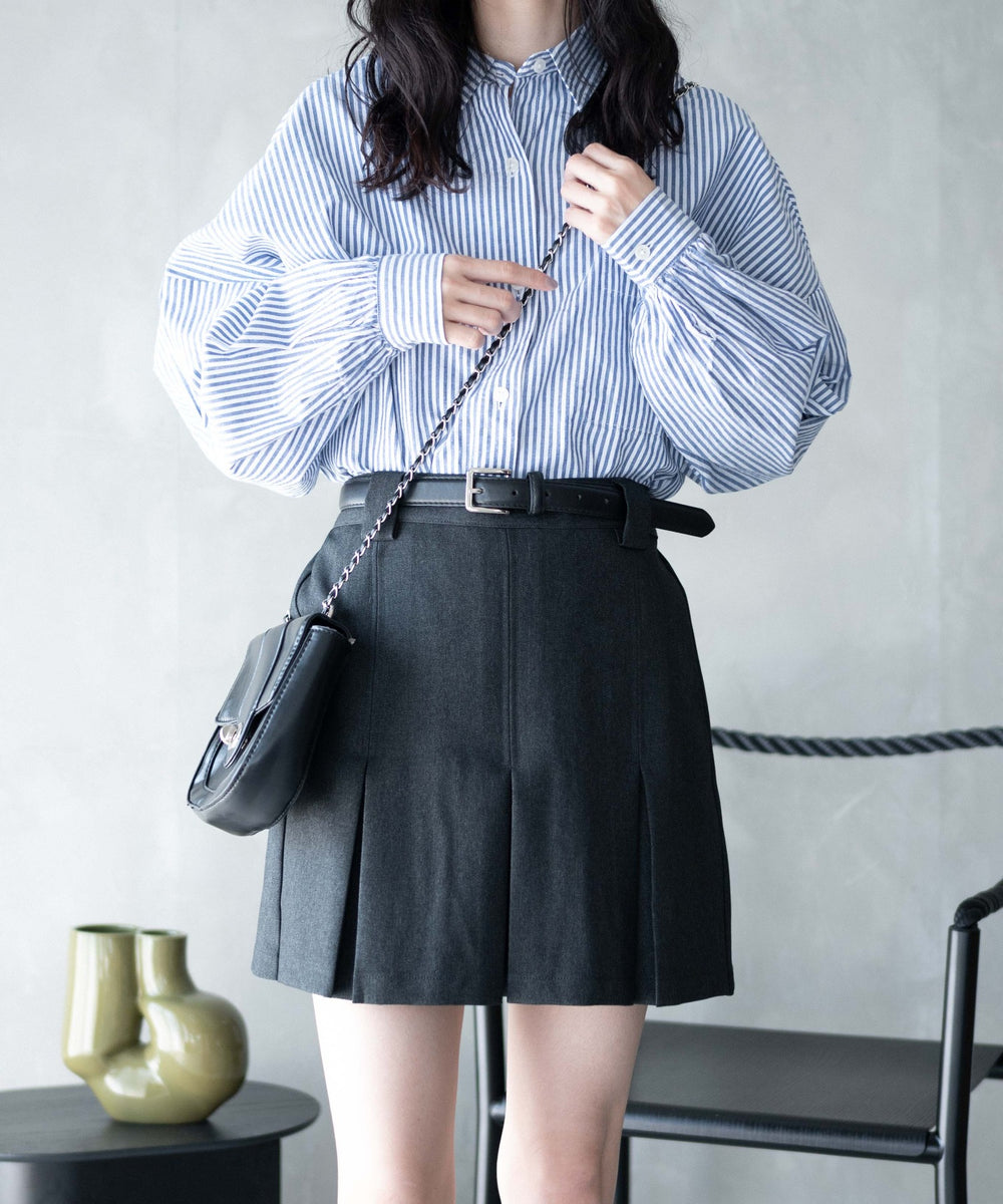 杢グレー　モデル:161cm F着用