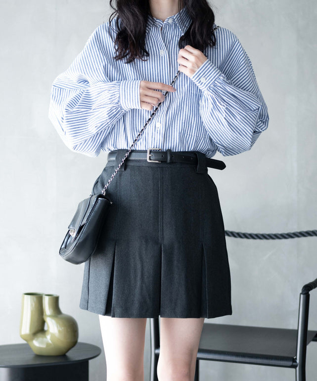 杢グレー　モデル:161cm F着用