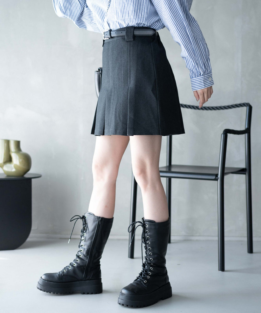 杢グレー　モデル:161cm F着用