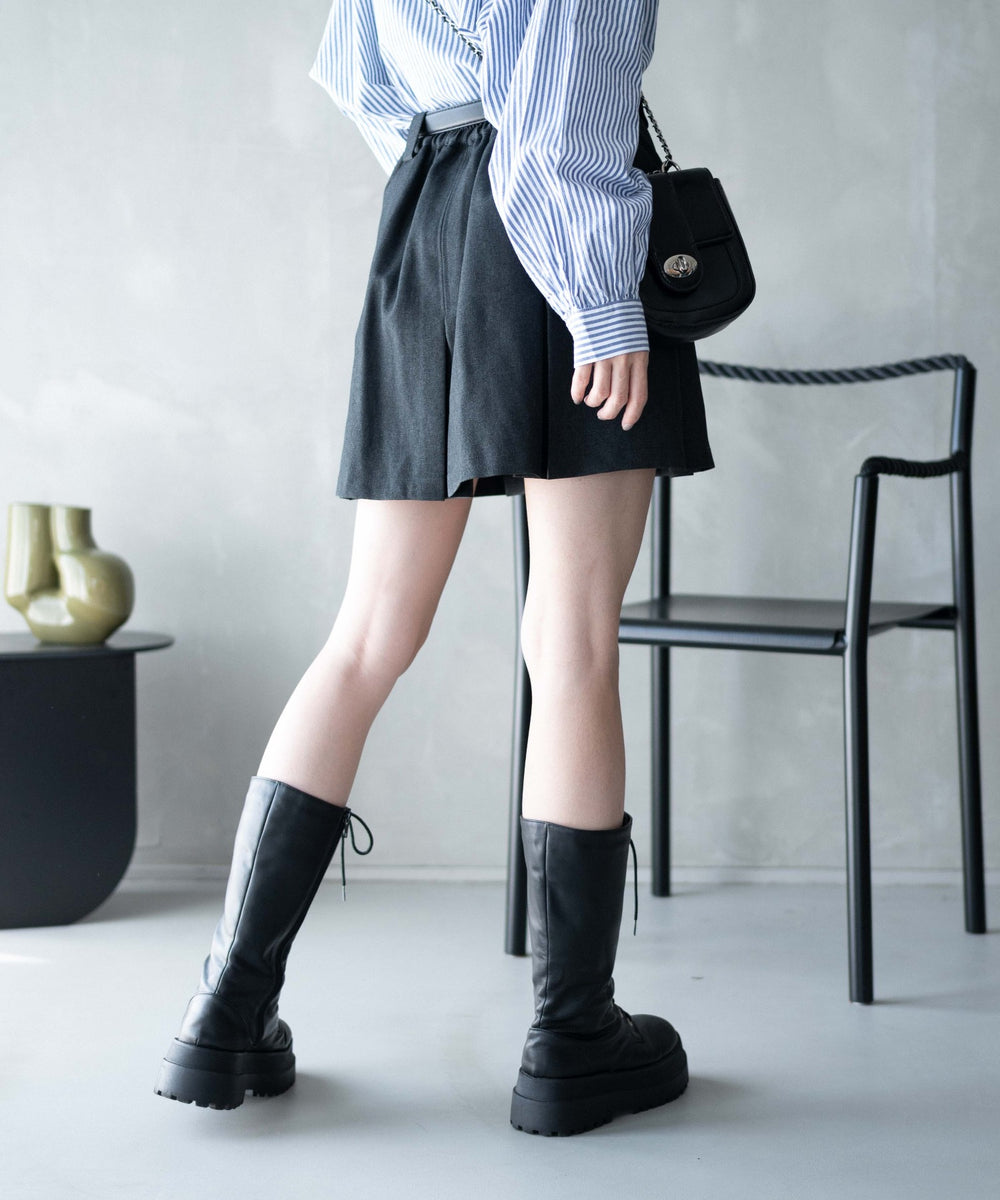 杢グレー　モデル:161cm F着用