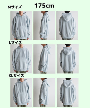 スウェットプルパーカー