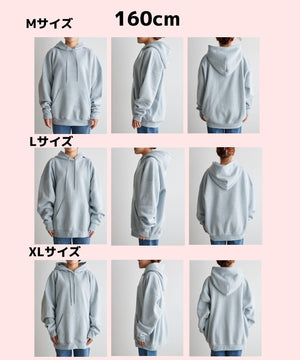 スウェットプルパーカー