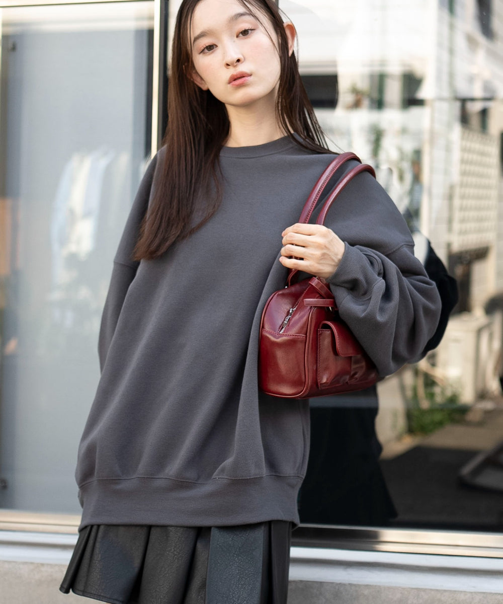 スミクロ　モデル：163cm M着用