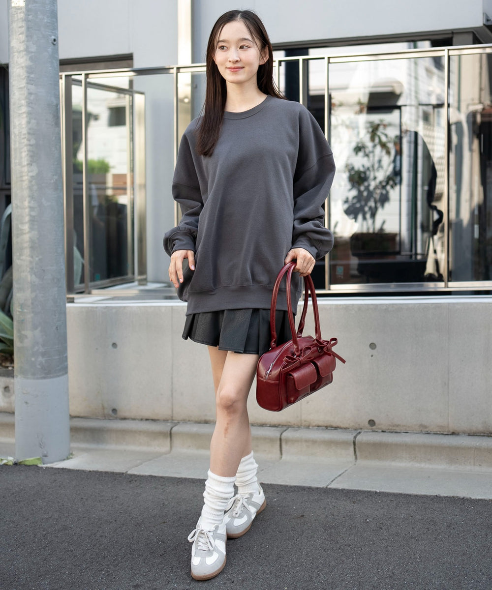 スミクロ　モデル：163cm M着用