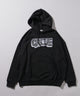ヘビーウエイトグラフィティプルパーカー/ブラック