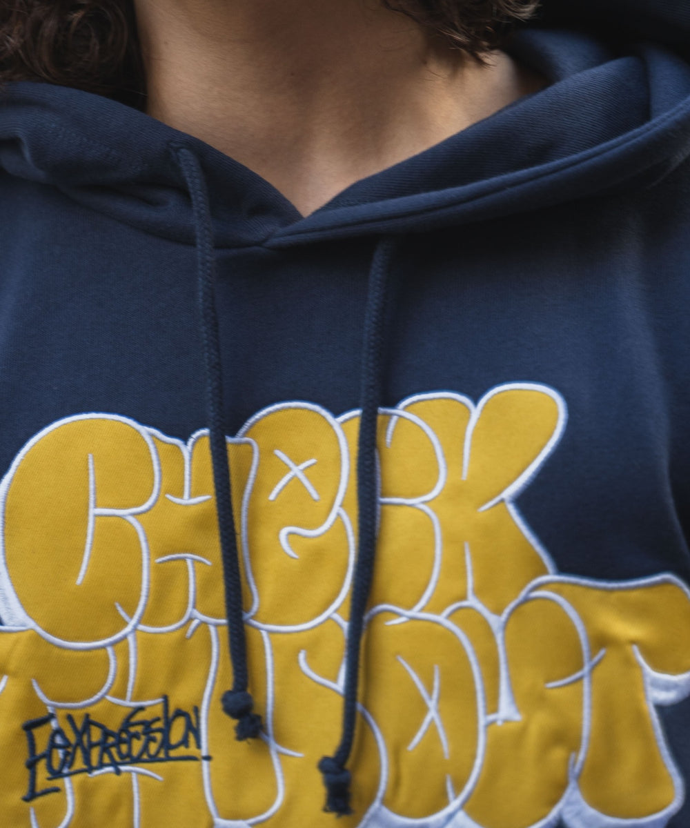 ヘビーウエイトグラフィティプルパーカー