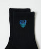 ハートロゴ刺繍ソックス(23-25cm)
