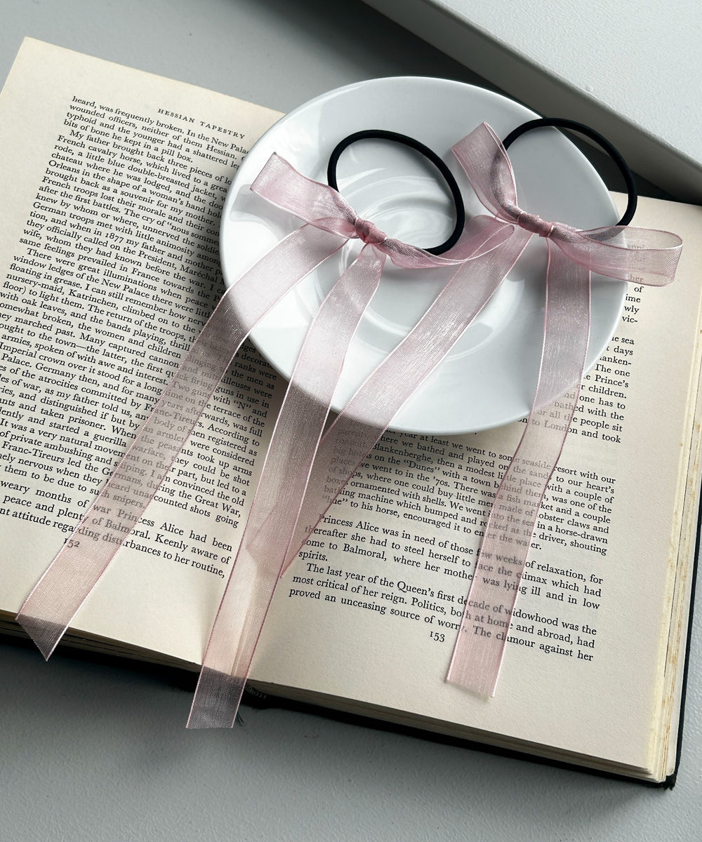 オーガンジーLピンク（柄2）