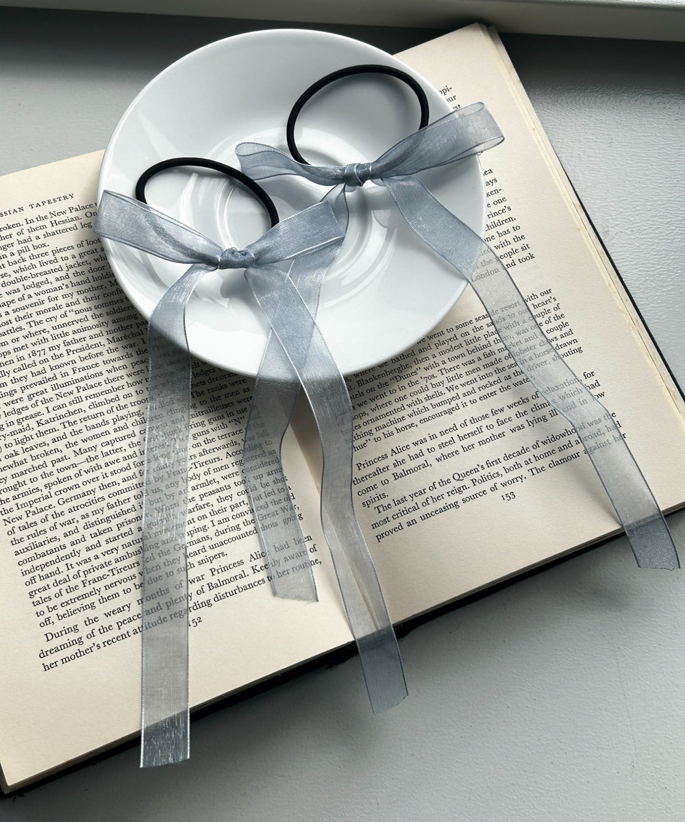 オーガンジーLグレー（柄3）