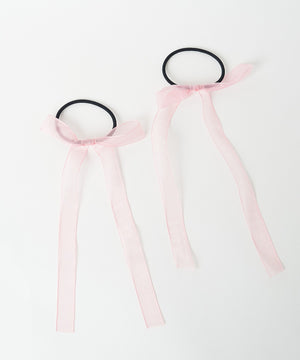 オーガンジーLピンク（柄2）