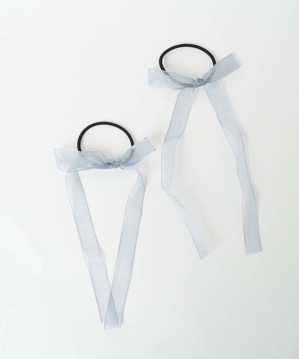 オーガンジーLグレー（柄3）