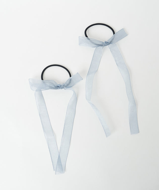 オーガンジーLグレー（柄3）