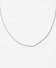 ステンレスシンプルチェーンネックレス40㎝