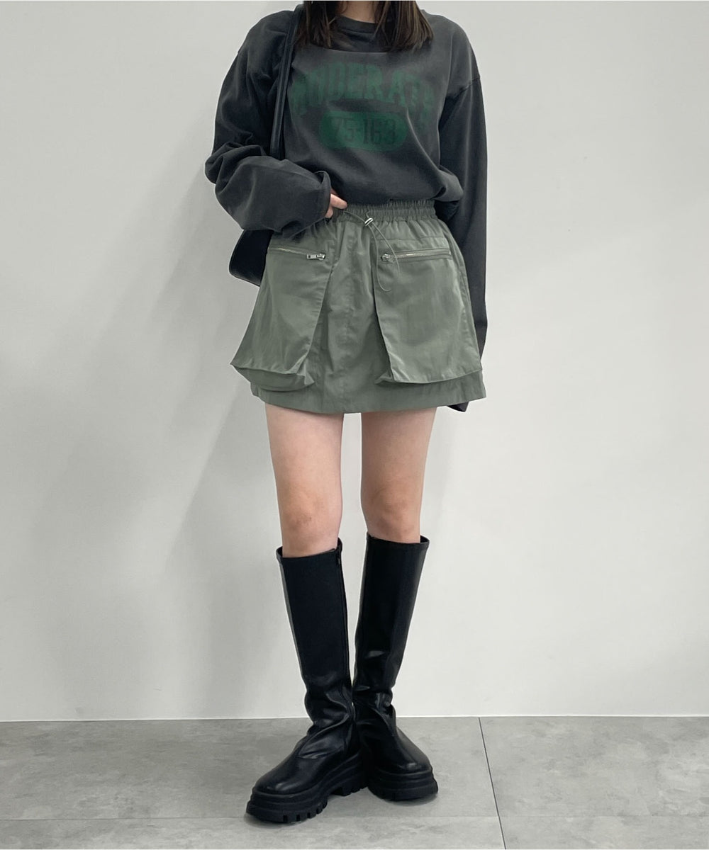 カーキ　モデル:155cm F着用
