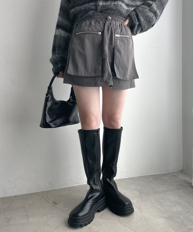 グレー　モデル:155cm F着用