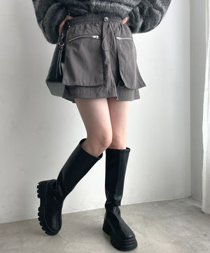 グレー　モデル:155cm F着用