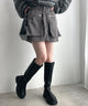 グレー　モデル:155cm F着用
