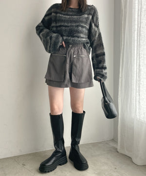 グレー　モデル:155cm F着用