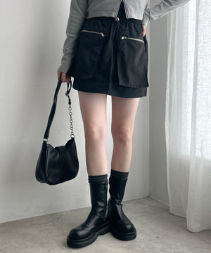 ブラック　モデル:155cm F着用