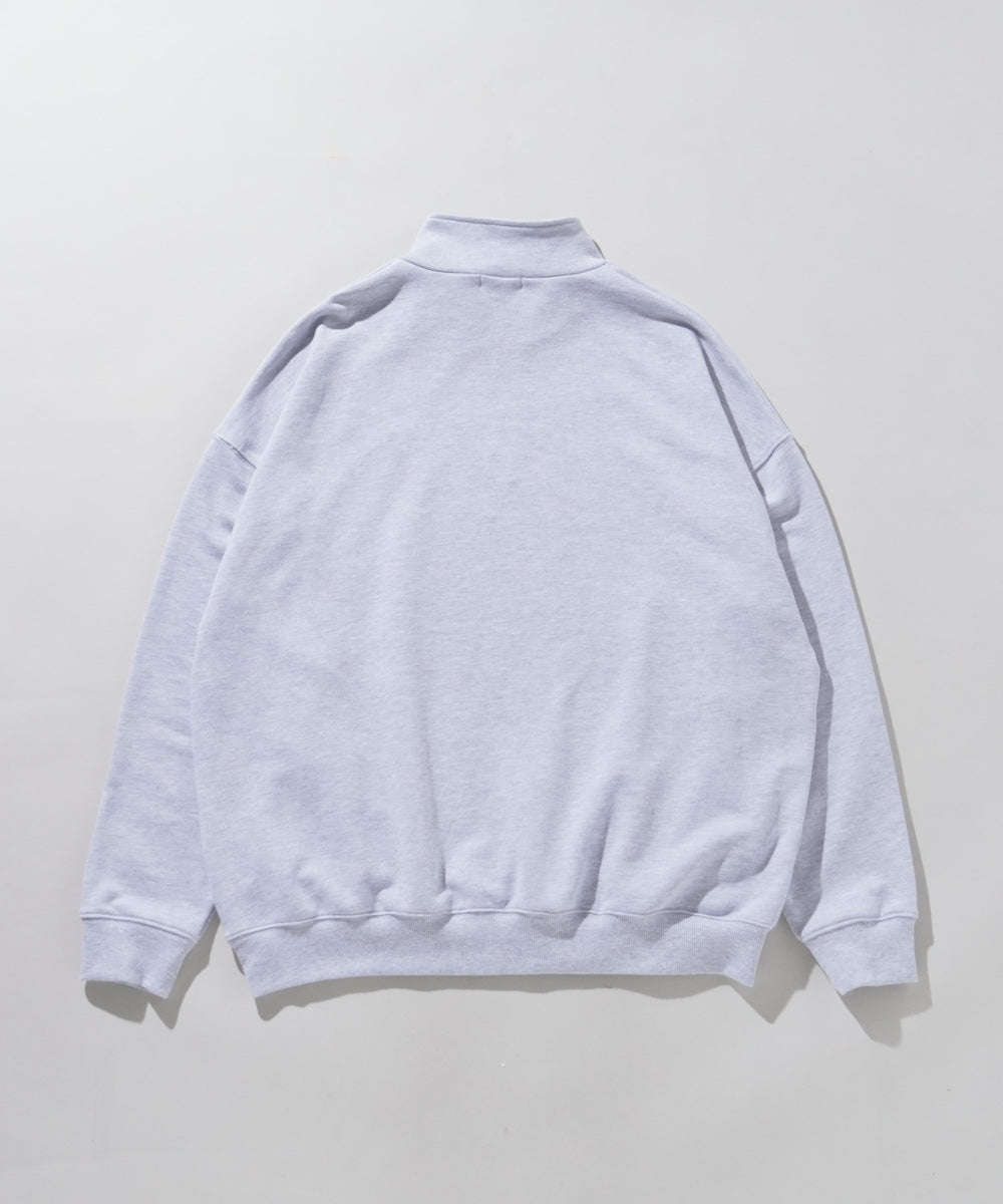 ヘビーウエイトハーフZIPワンポイントPO