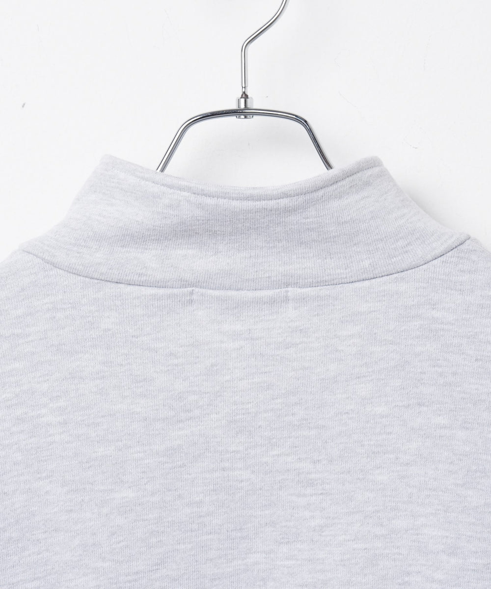 ヘビーウエイトハーフZIPワンポイントPO