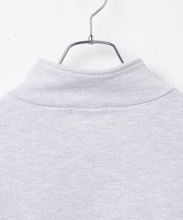 ヘビーウエイトハーフZIPワンポイントPO