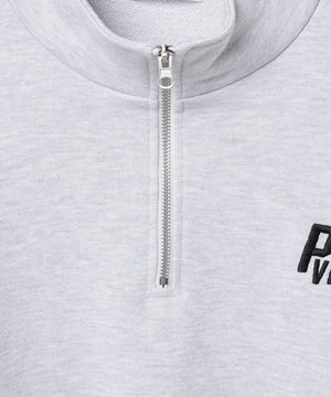 ヘビーウエイトハーフZIPワンポイントPO