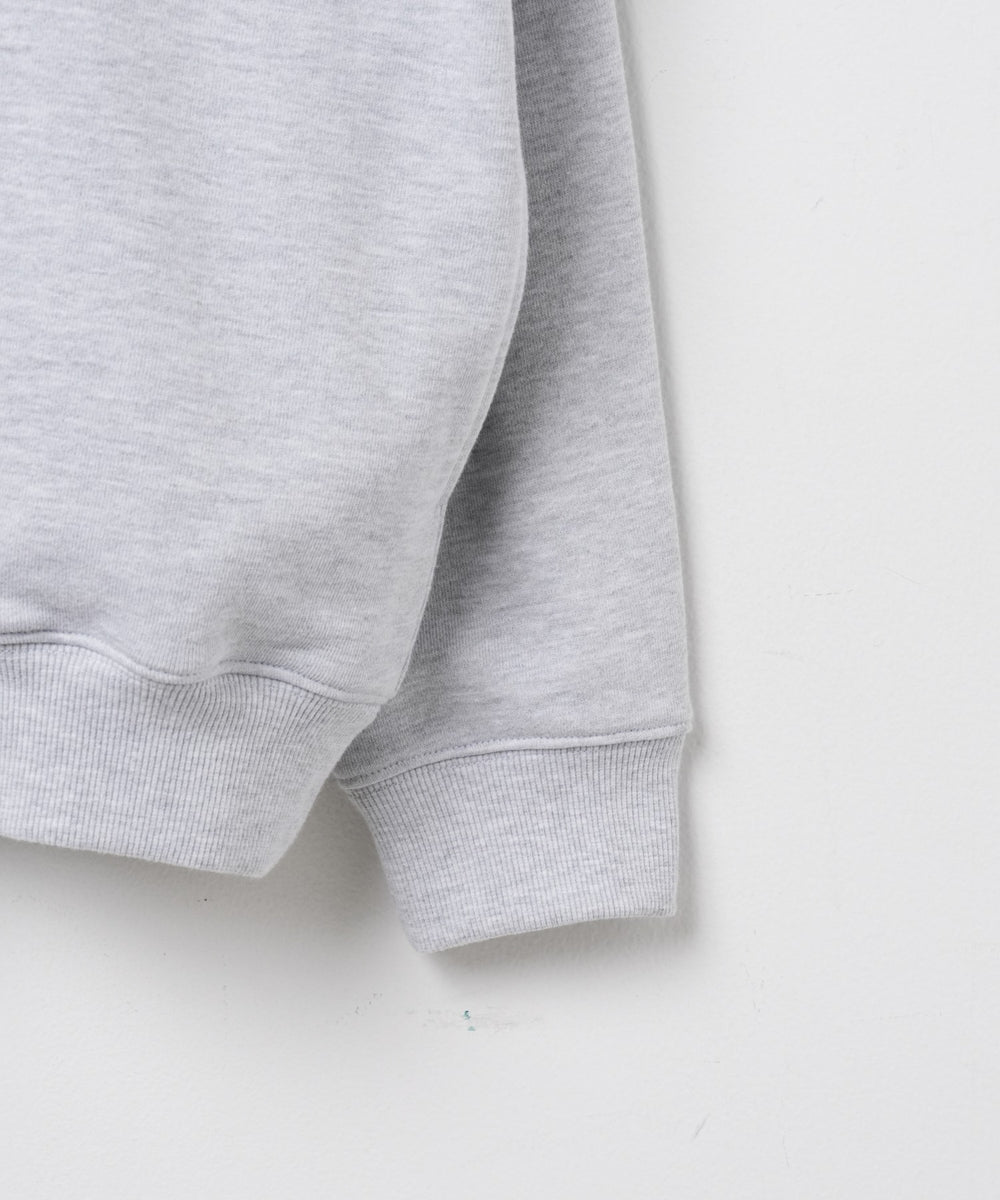 ヘビーウエイトハーフZIPワンポイントPO