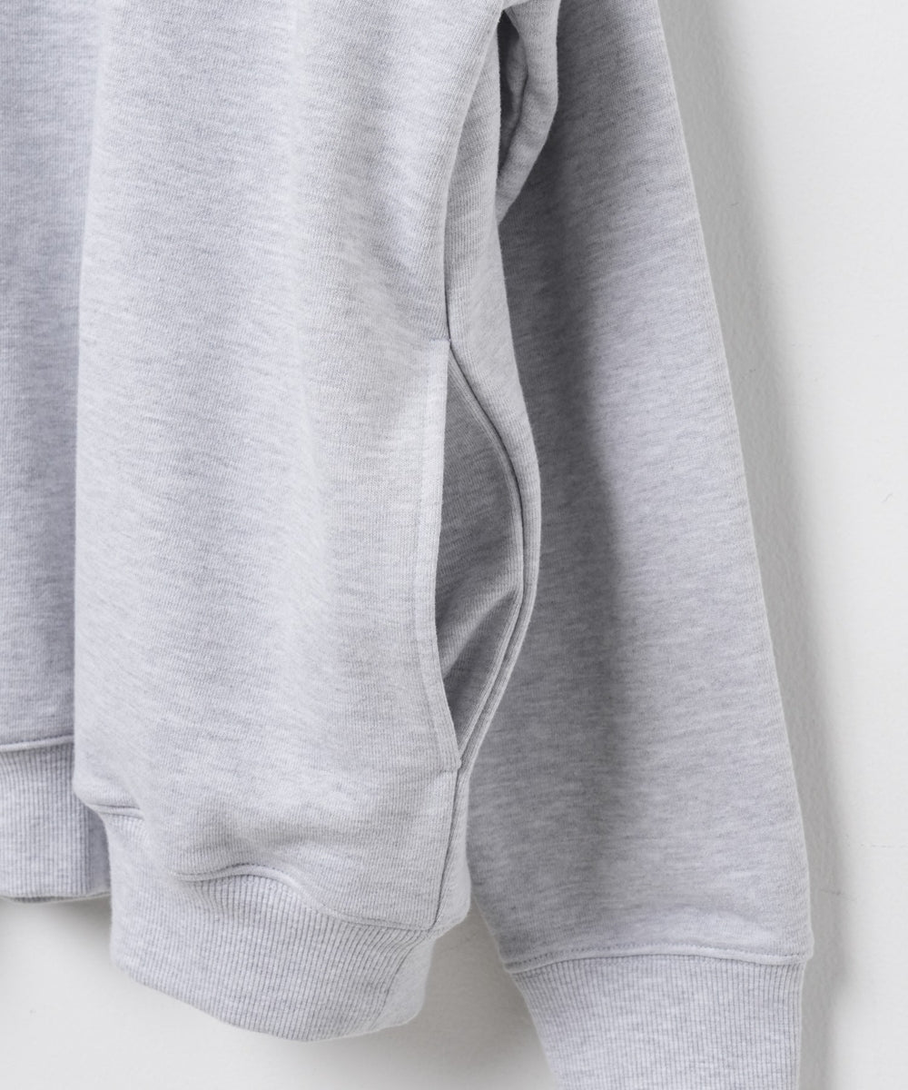 ヘビーウエイトハーフZIPワンポイントPO