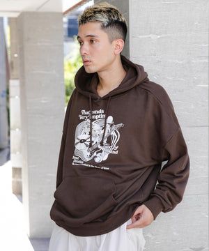 ブラウン モデル：178cm L着用