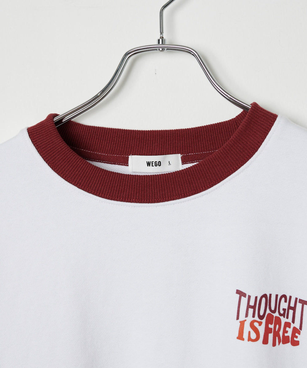 ヘビーウエイトファンシーロゴプルオーバー