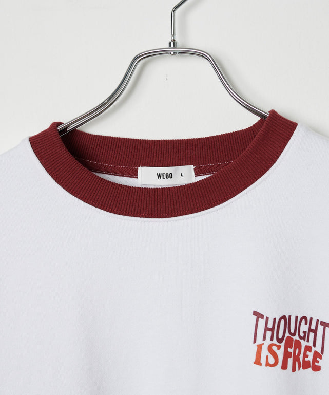 ヘビーウエイトファンシーロゴプルオーバー