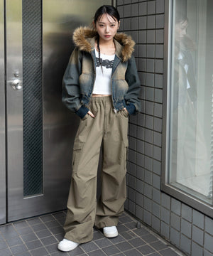 オリーブ　モデル：159cm M着用