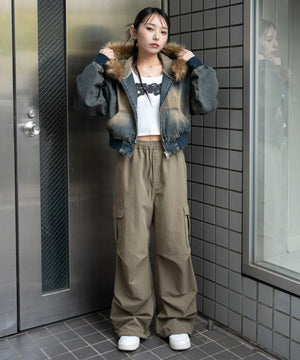 オリーブ　モデル：159cm M着用