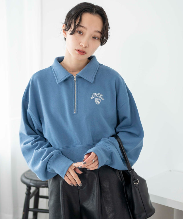 襟付きスウェット｜WEGO（ウィゴー） – WEGO ONLINE STORE