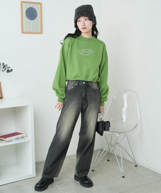 裏起毛ドロストショートスウェット｜WEGO（ウィゴー） – WEGO ONLINE STORE