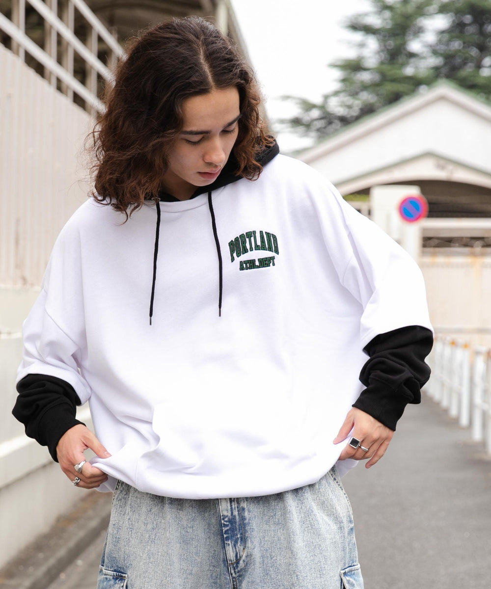 ホワイト モデル：174cm L着用