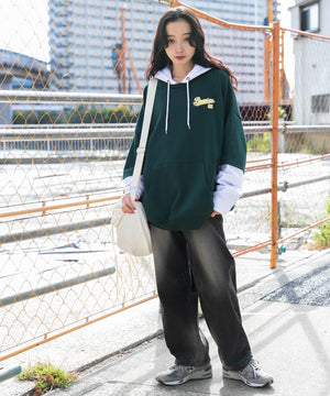 Dグリーン モデル：161cm L着用