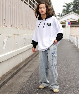 ホワイト モデル：174cm L着用