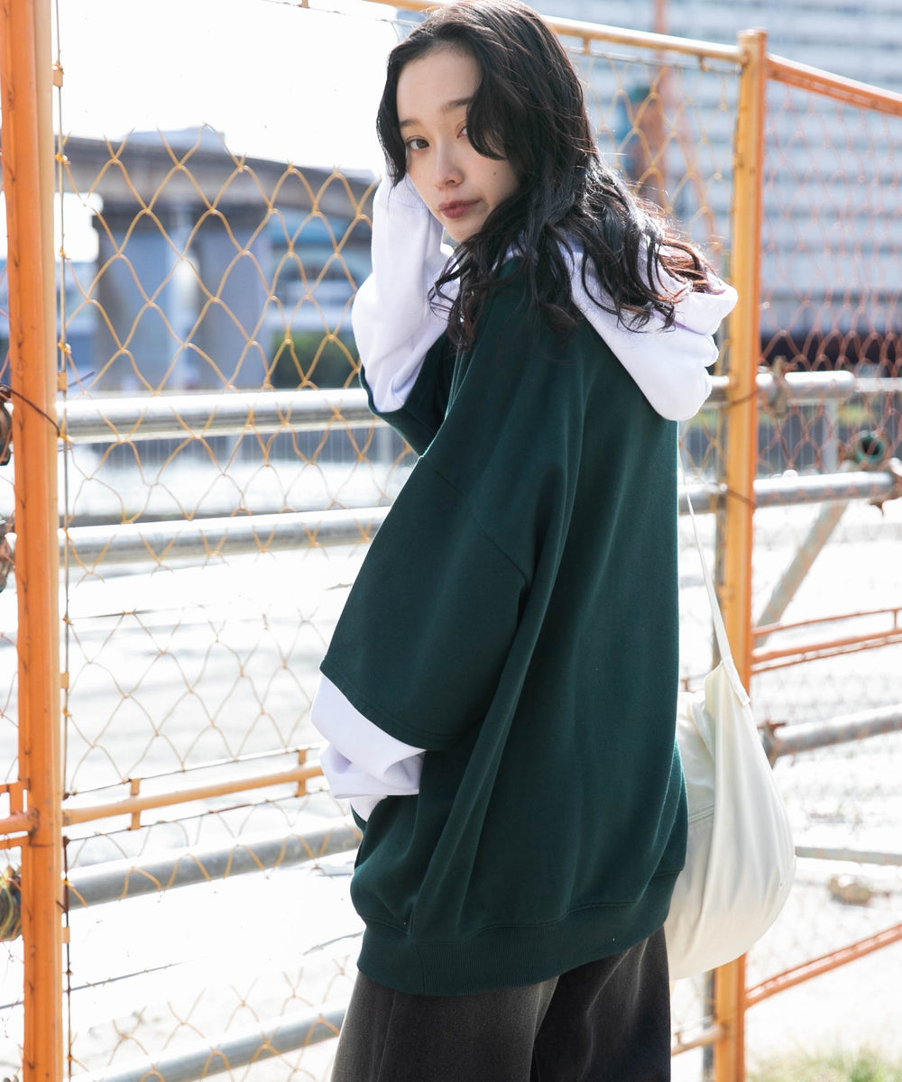 Dグリーン モデル：161cm L着用