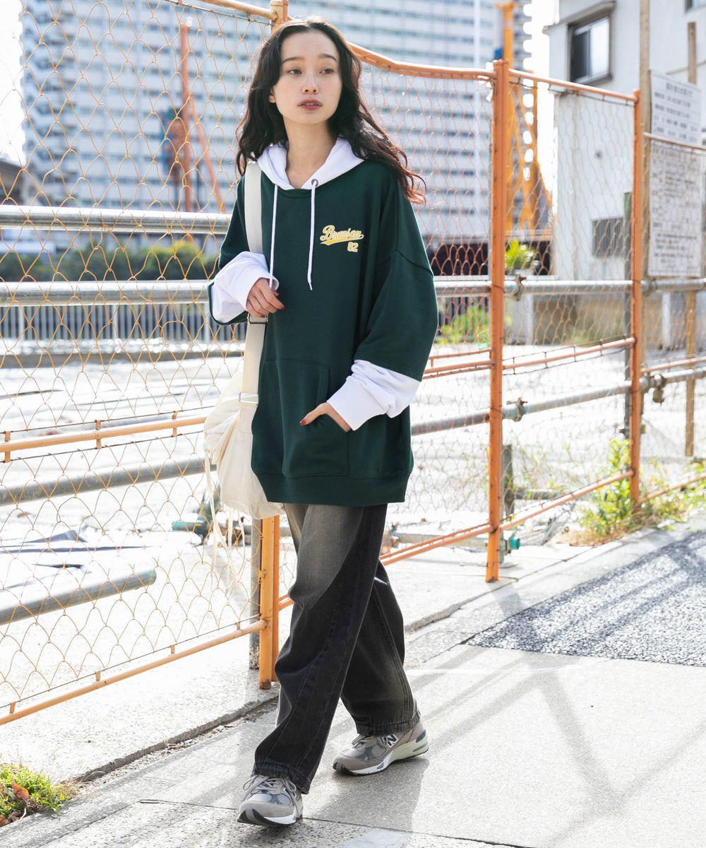 Dグリーン モデル：161cm L着用