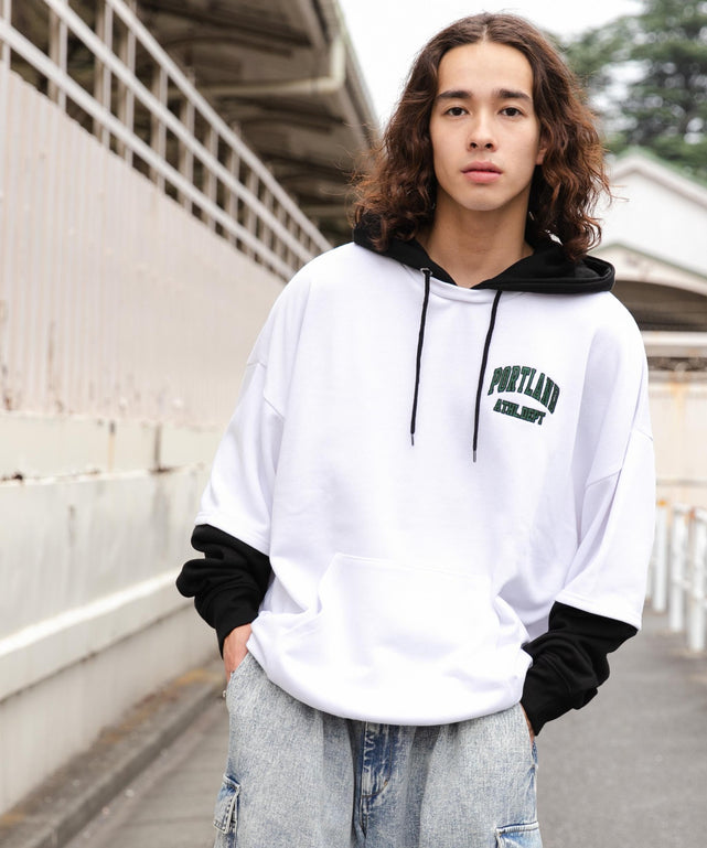 ホワイト モデル：174cm L着用