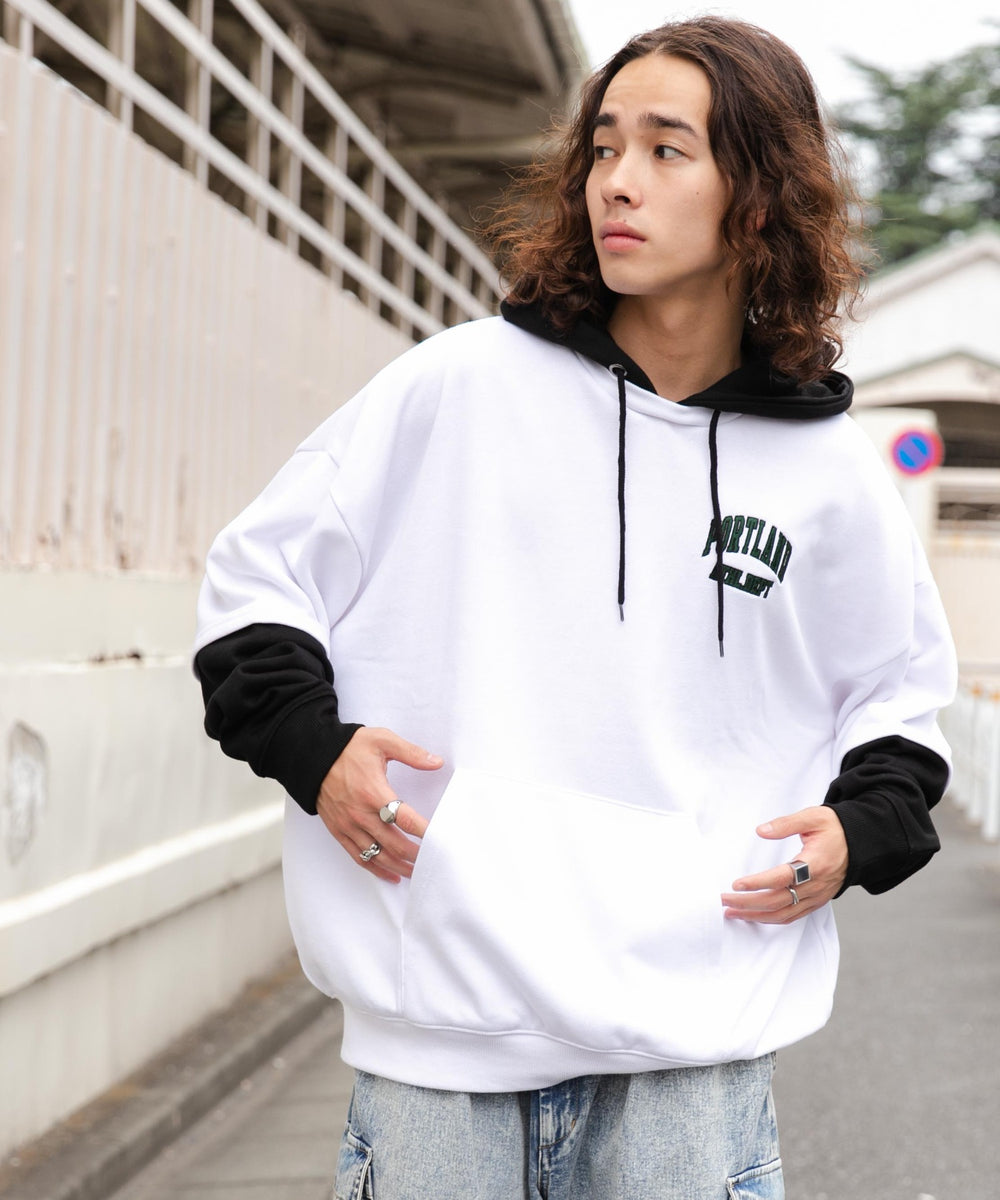 ホワイト モデル：174cm L着用