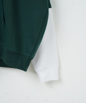 レイヤードスリーブスウェパカ