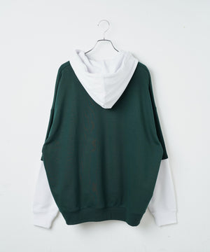 レイヤードスリーブスウェパカ