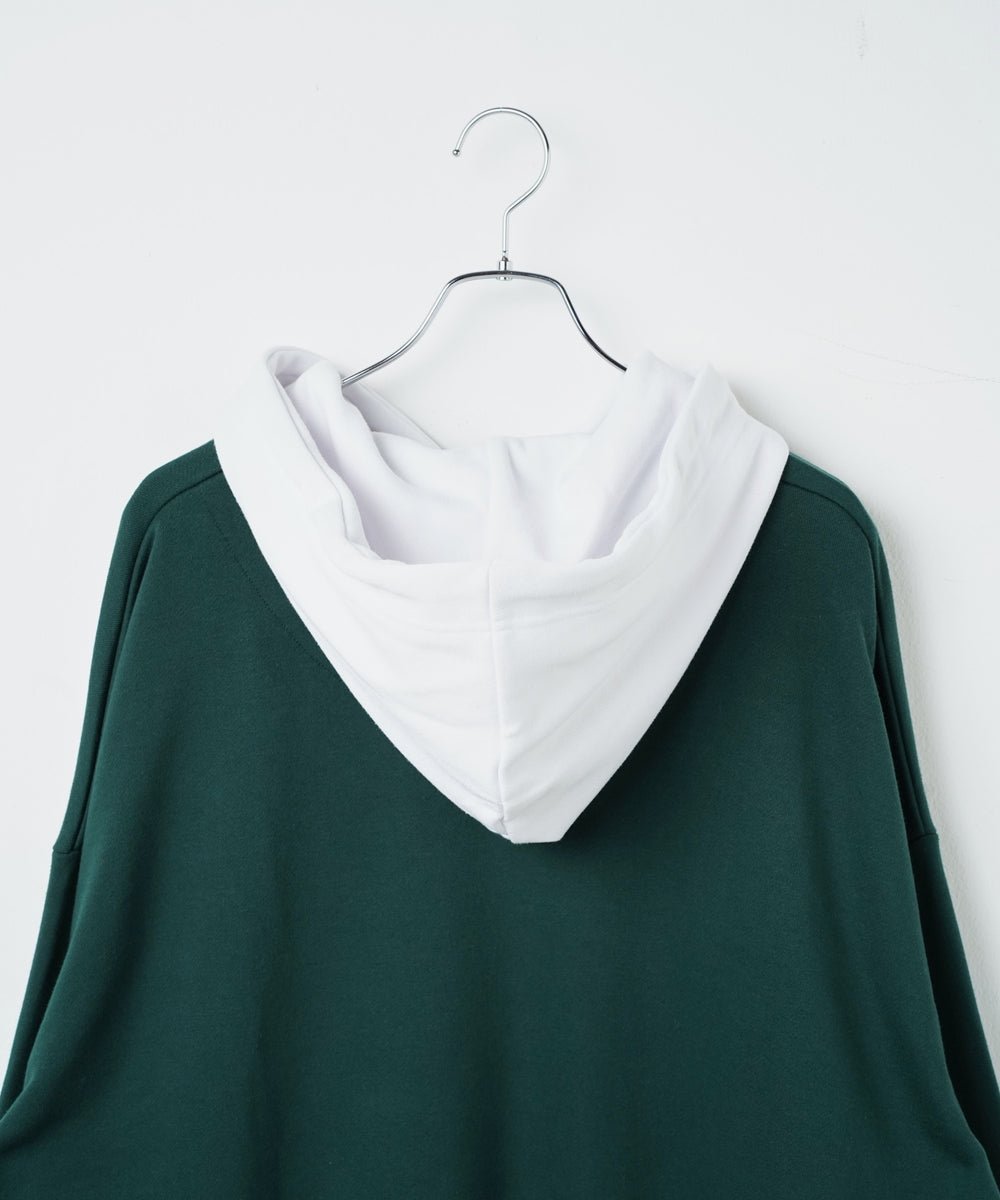 レイヤードスリーブスウェパカ