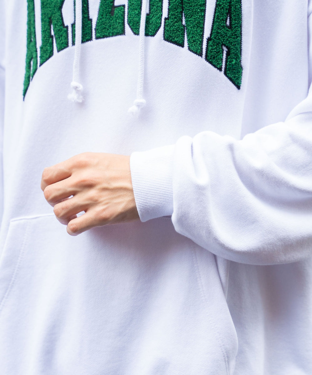 ヘビーウエイトサガラカレッジプルパーカー